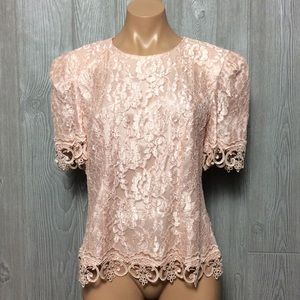 Vintage Lace Blouse